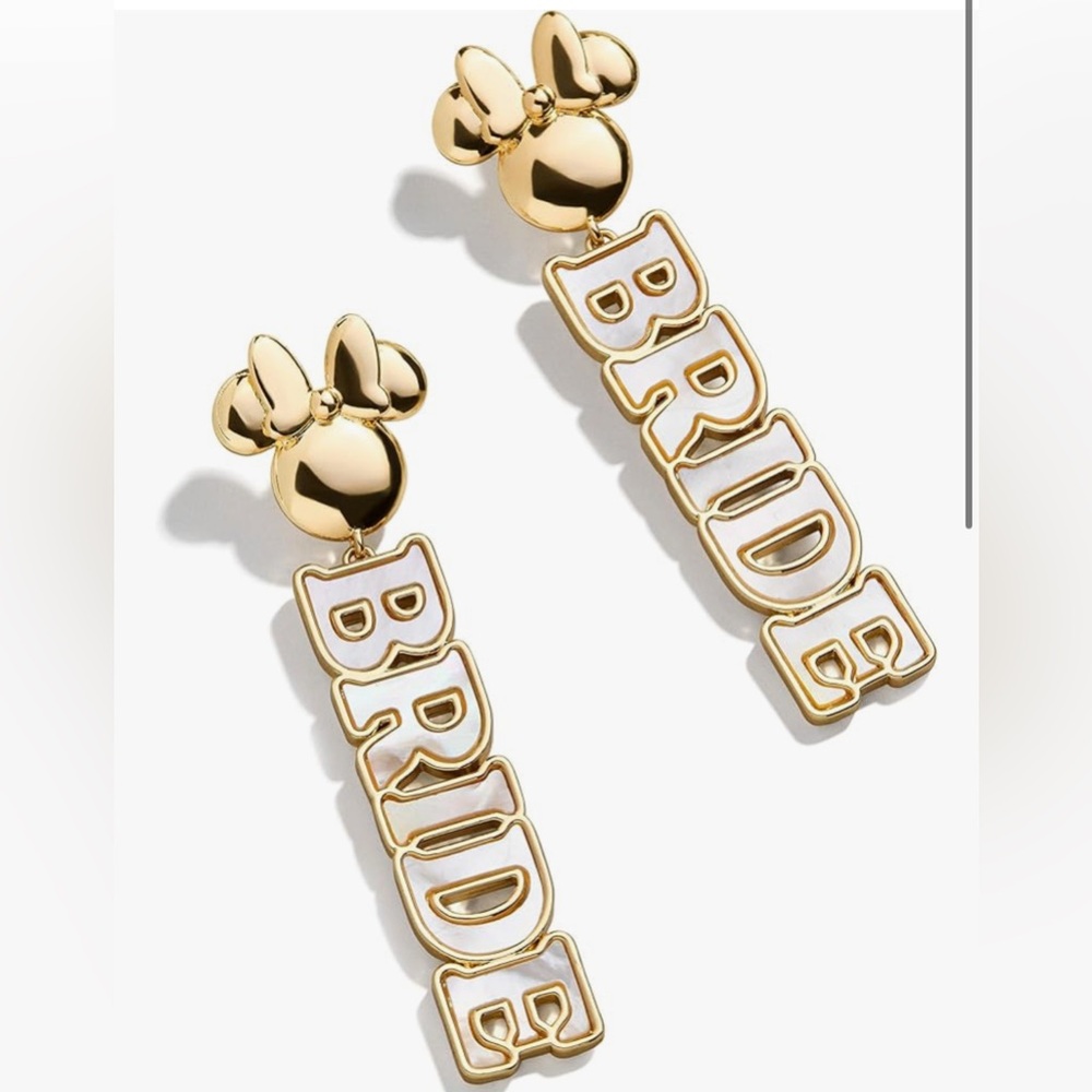 Baublebar x Disney Dressed in Earrings bride